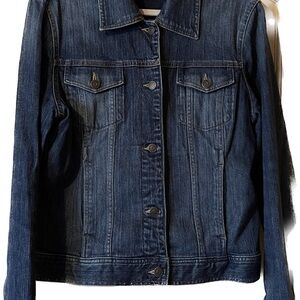 Eddie Bauer Classic Jean Jacket / Denim Jacket (size Large)